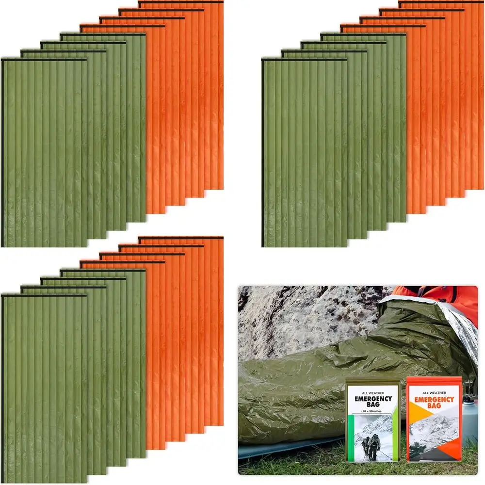 Bivy Sack Lightweight - Portable Lightweight Survival Bivy Sack for