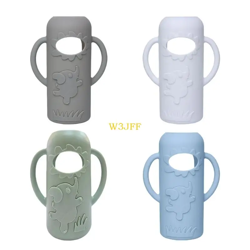 

W3JF 4PCS/PACK Силиконовые рукава для доктора Brown Glass Baby Footming Bottles Shock -Ronation