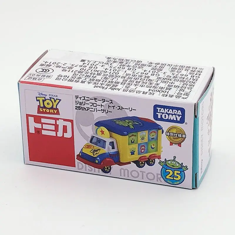 TAKARA TOMY Tomica Toy Story 25th Anniversary Jolly Float Car Mini Diecast Alloy Model Car Toy Metal Gifts for Children Boys