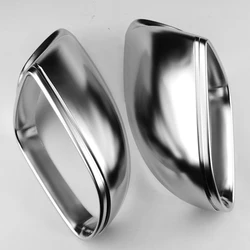 For Audi Q5 8R Q7 4L SQ5 Chrome Side Mirror Cover Caps 2009 2010 2011 2012 2013 2014 2015 2016 Silver Matte