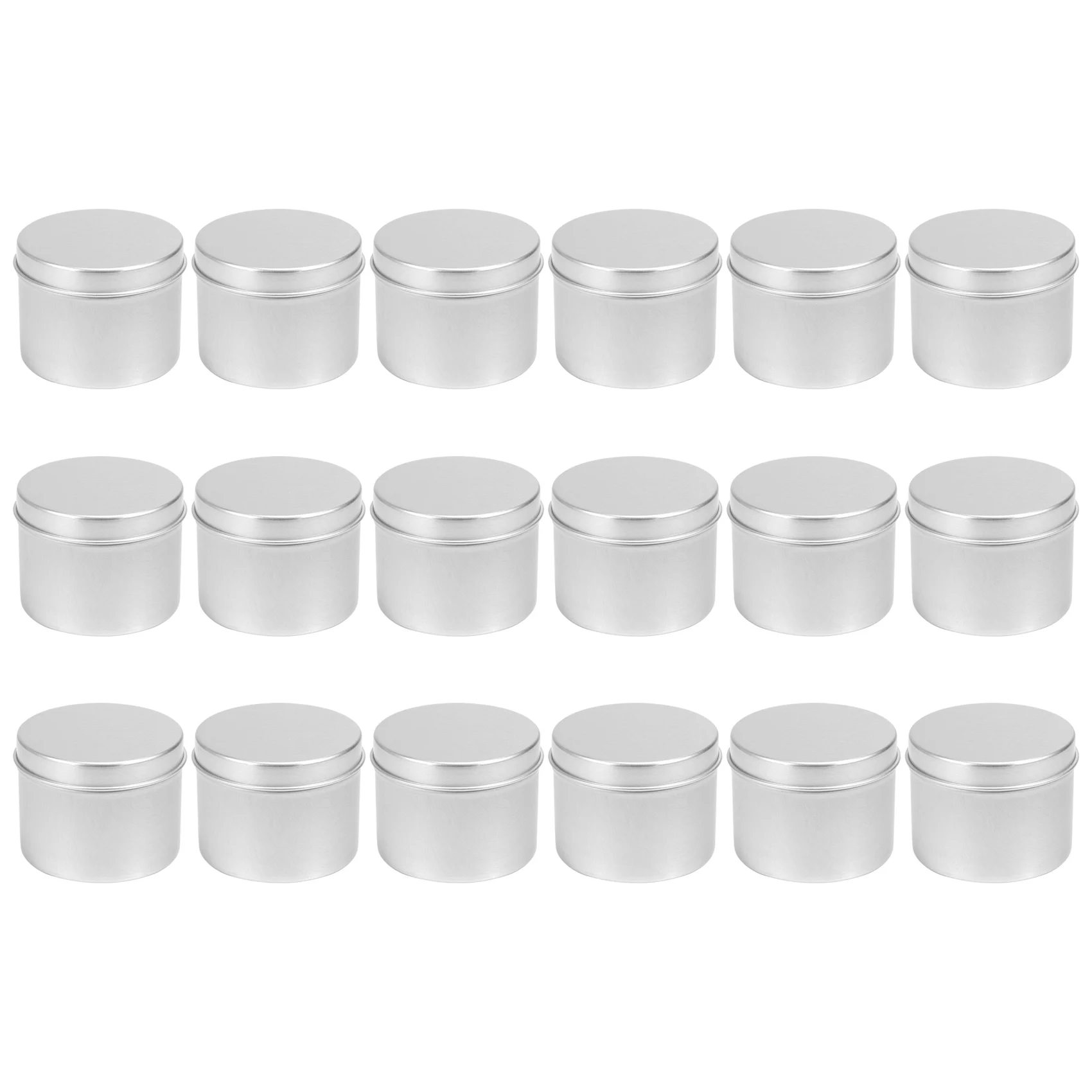 18 Piece Candle Tin , 4 Oz, Candle Containers for DIY Candle Making,Candle Container,Handmade Candle Making Tools