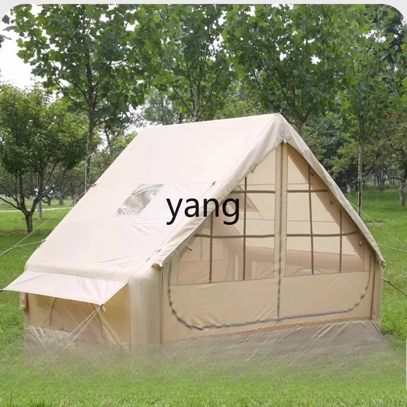 lmm Outdoor Camping Tent Thickened Fully Automatic Luxury Portable Sunshade House-style