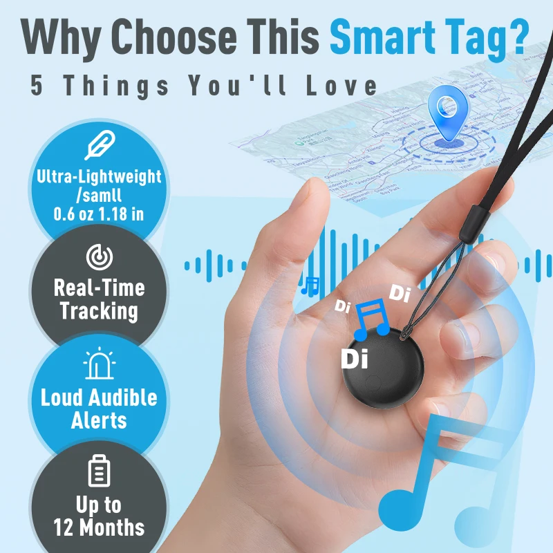 Android tracker suitable for Android Google Find My Device Bluetooth locator global positioning anti-lost device