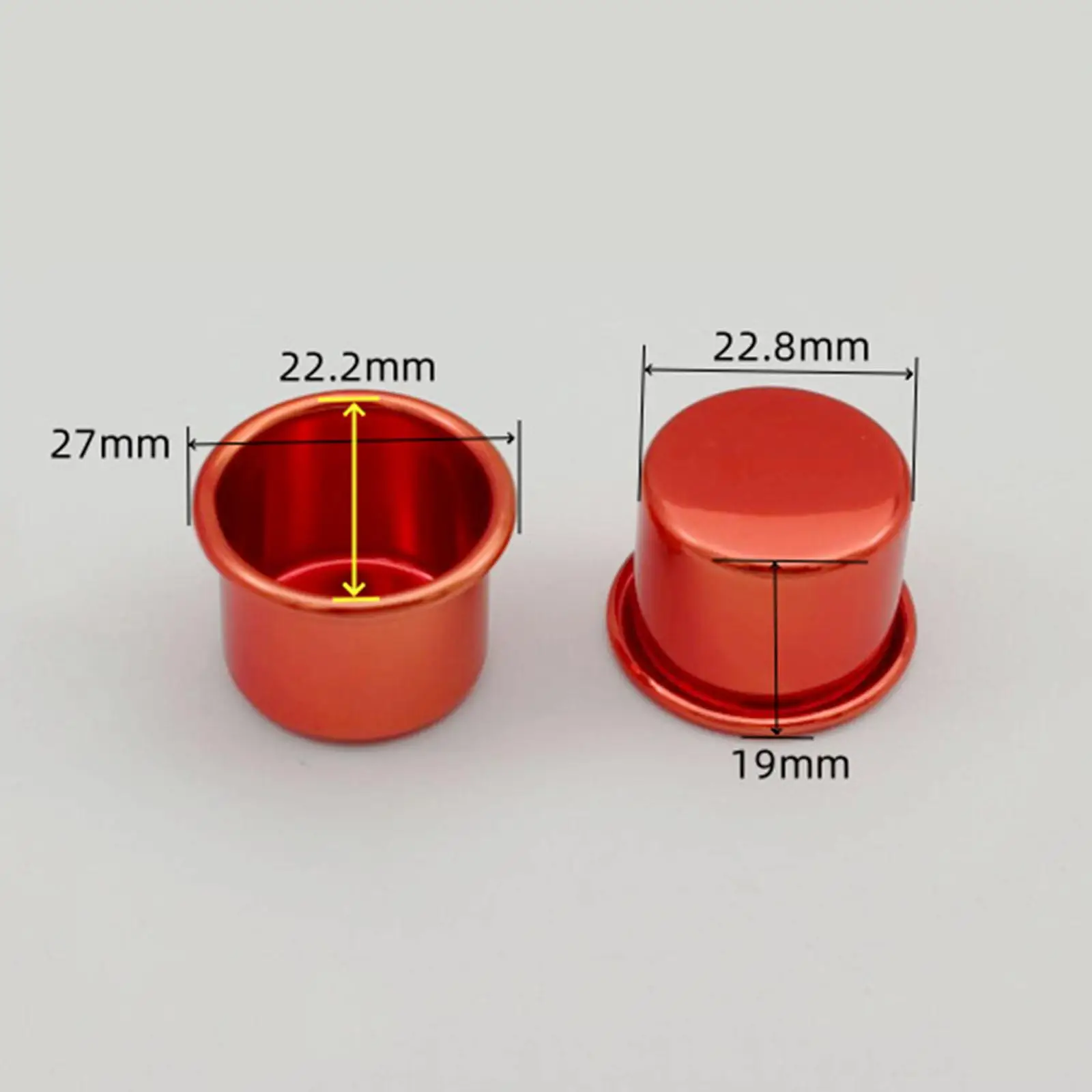 20x Candle Cup Candle Stand Ornament Metal Candlestick Candle Holder for Anniversary Christmas Thanksgiving Living Room Parties