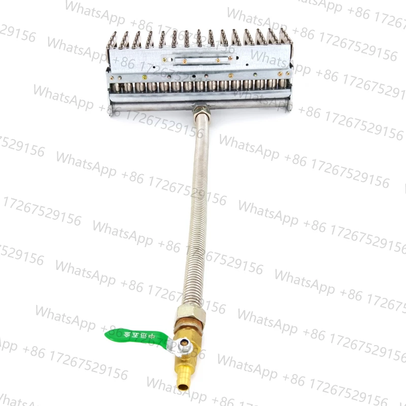 Fire Row Burner Kit for Natural Gas and Liquefied Gas Roasting Machine Chestnut Machine Steamed Rice Steam Oven