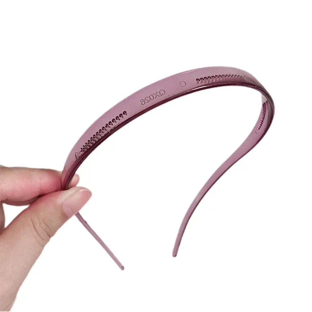 Diademas acrílicas con forma de montura de gafas de sol para mujer, diadema dentada, aro antideslizante para el cabello, accesorios para el cabello, moda, nuevo, E4Z3