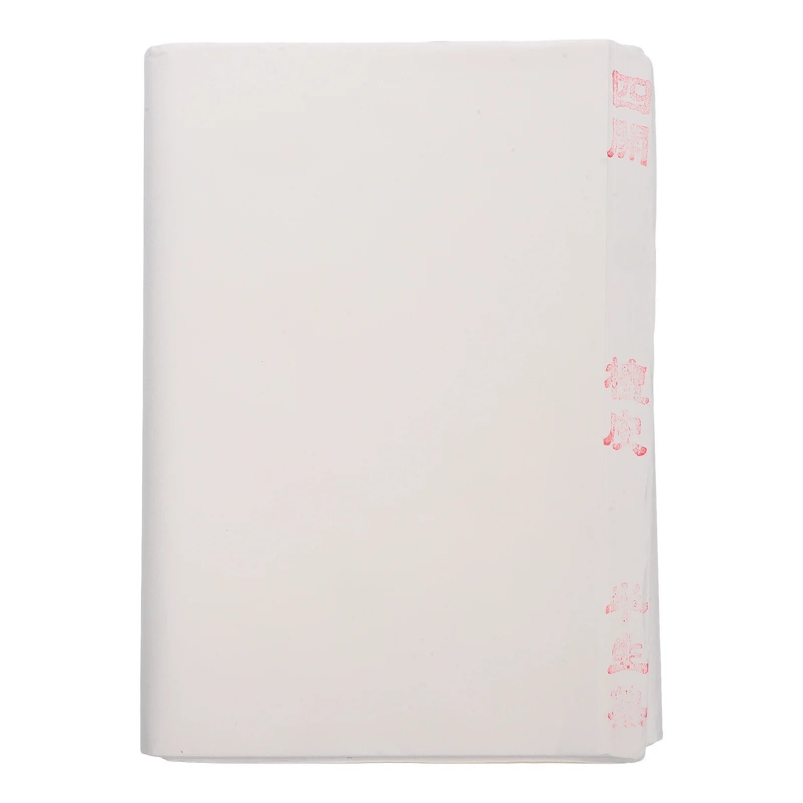 

100Pcs Calligraphy Xuan Paper Smooth Texture 26.7x13 Sheet Chinese Brush Ink Writing Practice Paper Painting Practice Sheets