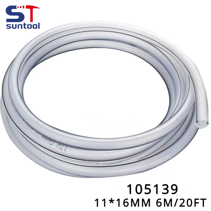 

Suntool 11mm-16mm Anti Static Powder Hose 6M/20FT 105139 for Gema Powder Coating Spray Gun 11*16mm Anti Static Powder 105139