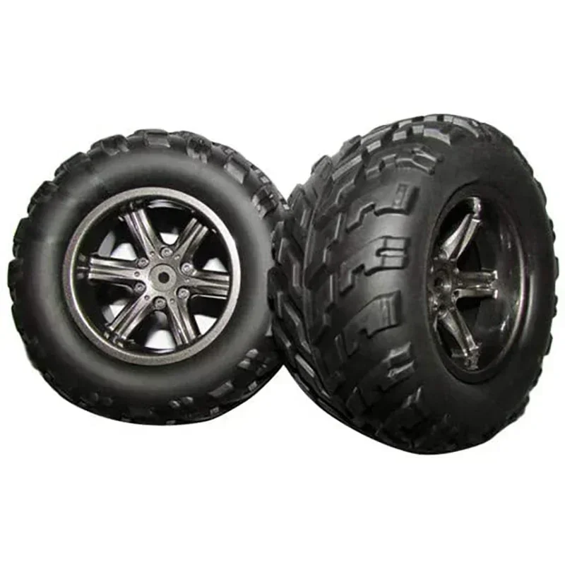 

2PCS Tyres With Sponge 9115 2.4GHz Car Spare Parts Tyres With Sponge 15-ZJ01 Plastic&Rubber Wheel