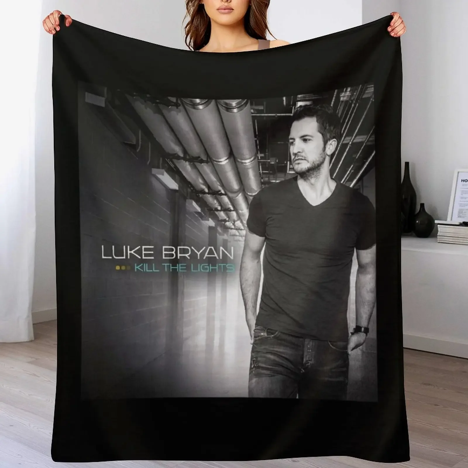

Kill the lights Throw Blanket Luxurious Soft Fuzzy Blanket for Sofa Bed