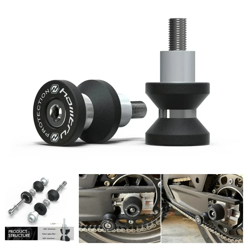 

For CFMOTO 675SR-R 675SS 675NK 2024 2025 Motorcycle Rear Wheel Rocker Swing Arm Parking Swingarm Spools Slider Stands Screw