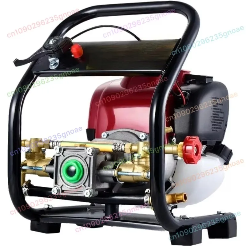 140F Four-Stroke High Pressure Sprayer With Rolling Tube Integrated Garden Fruit Tree Disinfection Flushing Pump NEW