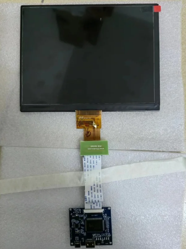 Imagem -02 - Tela Lcd com Driver Control Board Mini Hdmi-compatível para Raspberry pi Hj080ia01e Hj080ia-01b Hj080ia-01f 1024x768