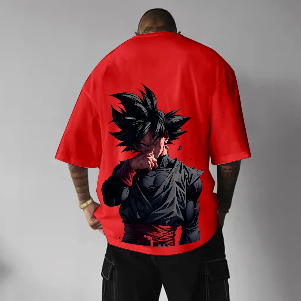 Koszulki One Piece Luffy z nadrukiem, bawełniane, z krótkim rękawem, luźny krój amerykański, męskie i damskie, letnie, oddychające, sportowe, z okrągłym dekoltem.