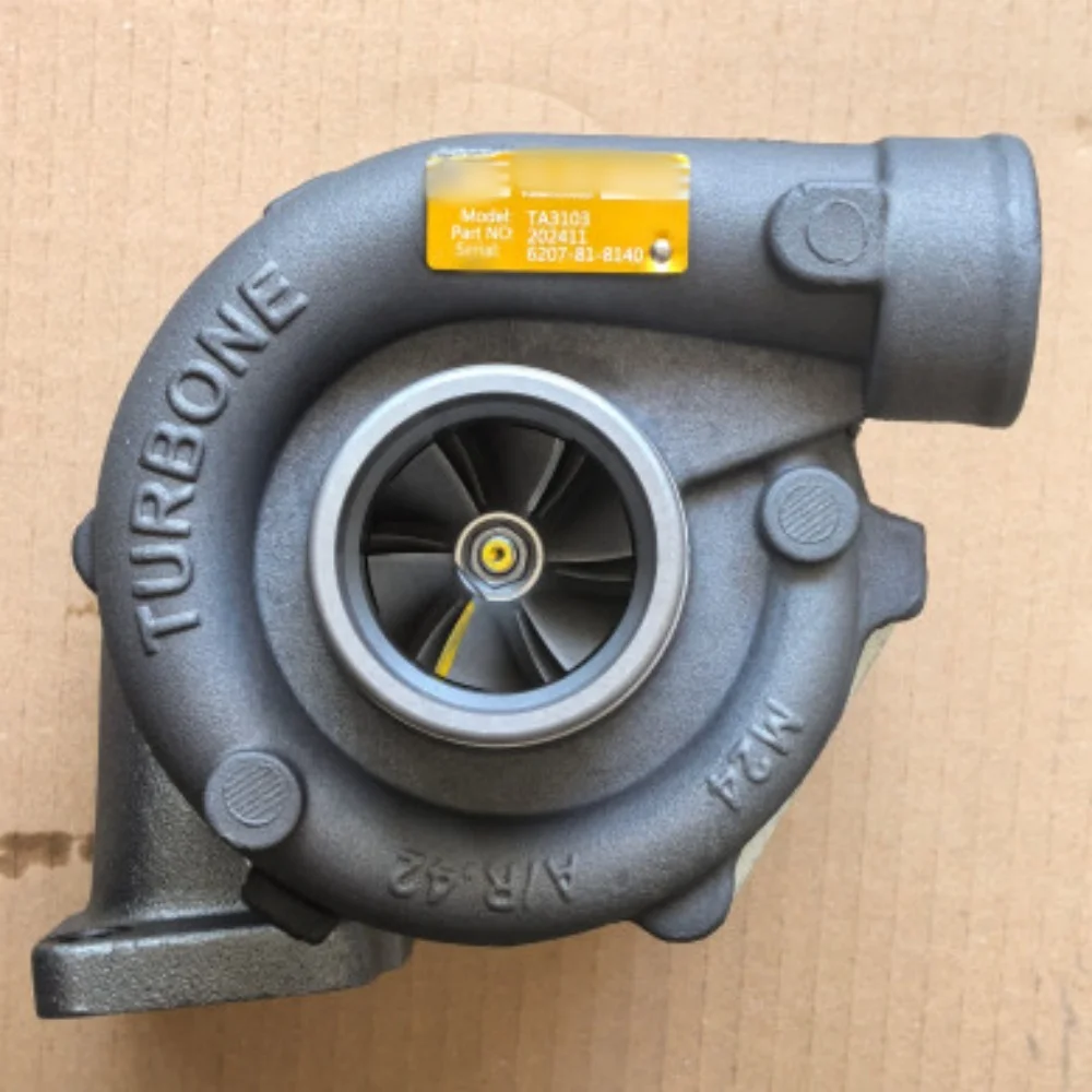 Il motore diesel parte il turbocompressore 6D95 4D95 6207-81-8140 6207818140 per i pezzi di ricambio Komatsu PC200-5 PC120-5