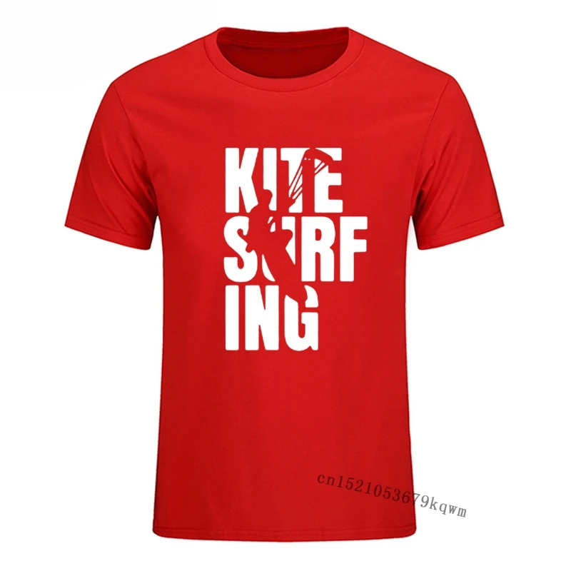 New Tshirts Kitesurfing Boarding Surfinger Harajuku Tees Streetwear Short Sleeve Top Clothing Black Tee Shirt for Men