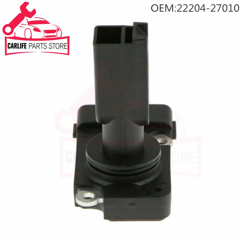 22204-27010 2220427010เซ็นเซอร์การไหลของอากาศเชิงมวล MAF สำหรับ Toyota Avensis Corolla Previa RAV 4 Land Cruiser 2.0 D-4D AFH70M-23 AFH70M23