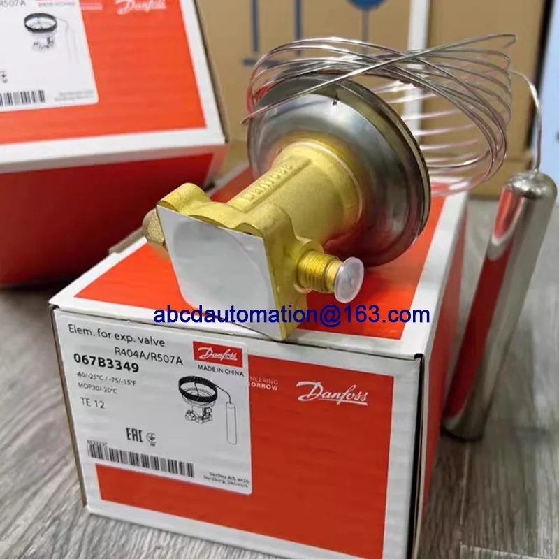 دانفوس صمام التمدد الحراري لمبة استشعار درجة الحرارة TE 12 067B3345 067B3346 067B3347 067B3348 067B3349 067B3350