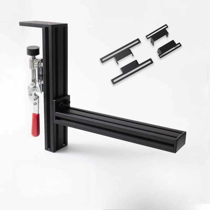

Flying emulator joystick throttle desktop bracket