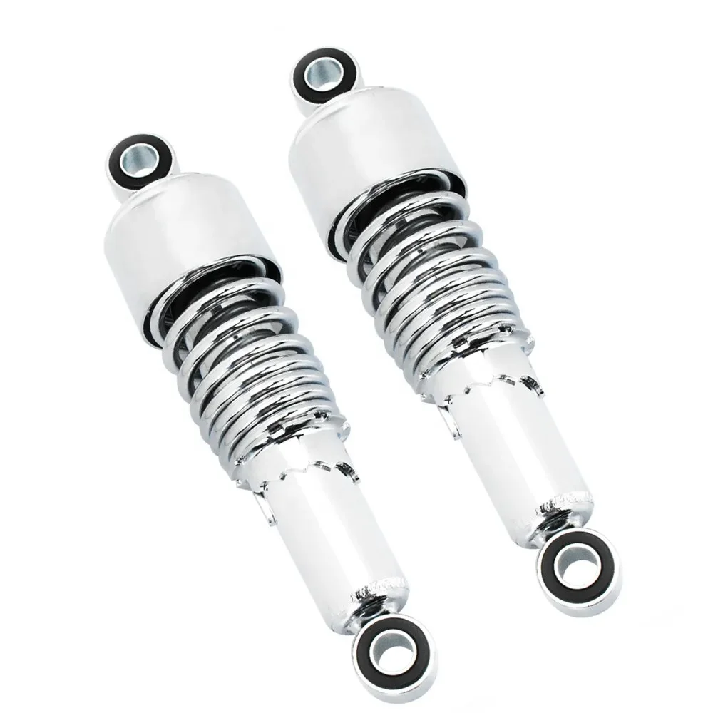 Motorcycle Universal Adjustable 10.5 in 267mm Rear Shock Absorber Suspension Reduction for Sportster XL Dyna Touring FLHR