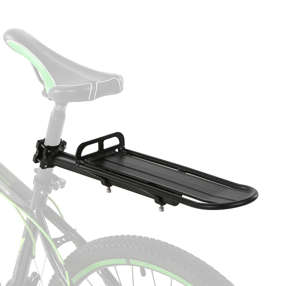 Retractable Aluminum Alloy Bike Mount Bicycle Rear Seat Post Rack Bicycle Pannier Luggage Cargo Carrier Rack 2024