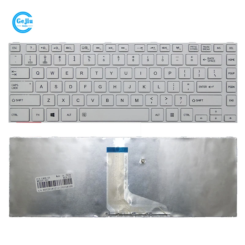 Keyboard Laptop Baru untuk TOSHIBA L800 C805 M800 M805 L805 L830 C800 C830 C840D