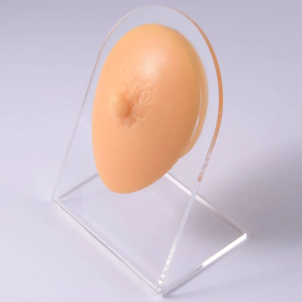 Molde de silicona de alta calidad para práctica de tatuajes, maquillaje permanente para principiantes, 3D, pecho falso, Areola, gran oferta