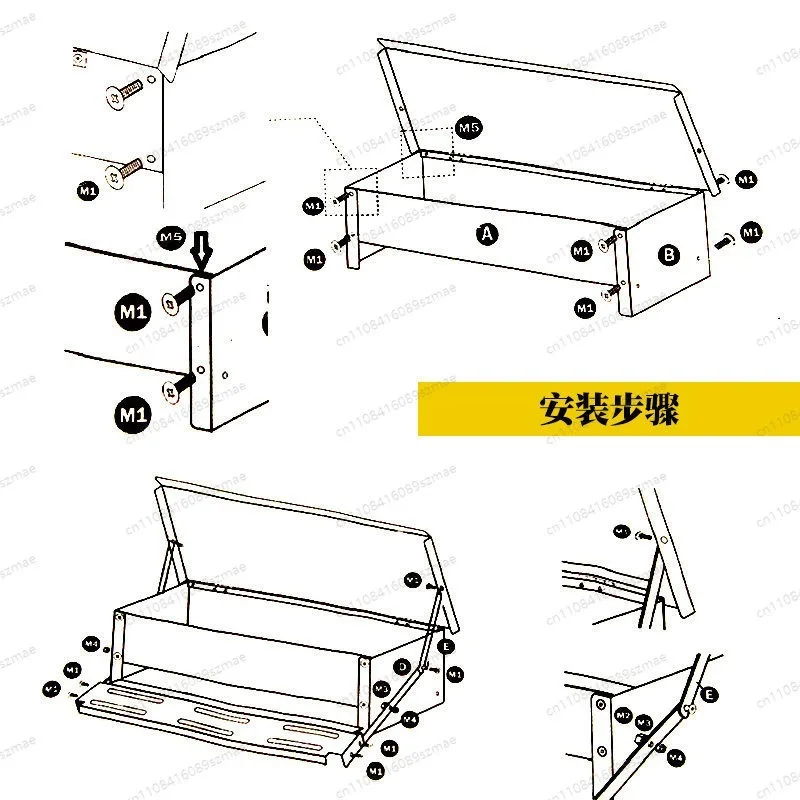 Pedal Chicken Feeder Rainproof Rat-proof Automatic Poultry Feeder view 6