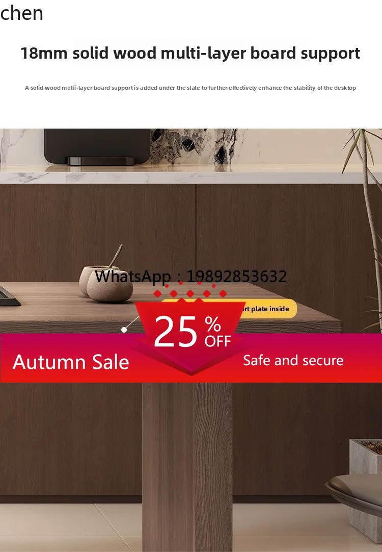 

living room tea table simple rock slab high-end sense medieval balcony tea table and chair combination home decor