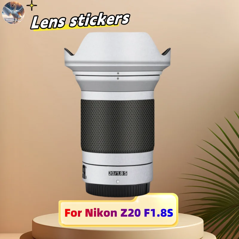 

for Nikon Z20 F1.8S Camera Lens stickers, precision cut wear-resistant protective film, DIY skin