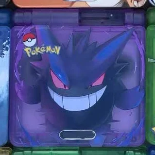 Pokémon-Serie GBA SP Shell – Charizard, Rayquaza, Gengar Ersatzkonsole, limitierte Auflage