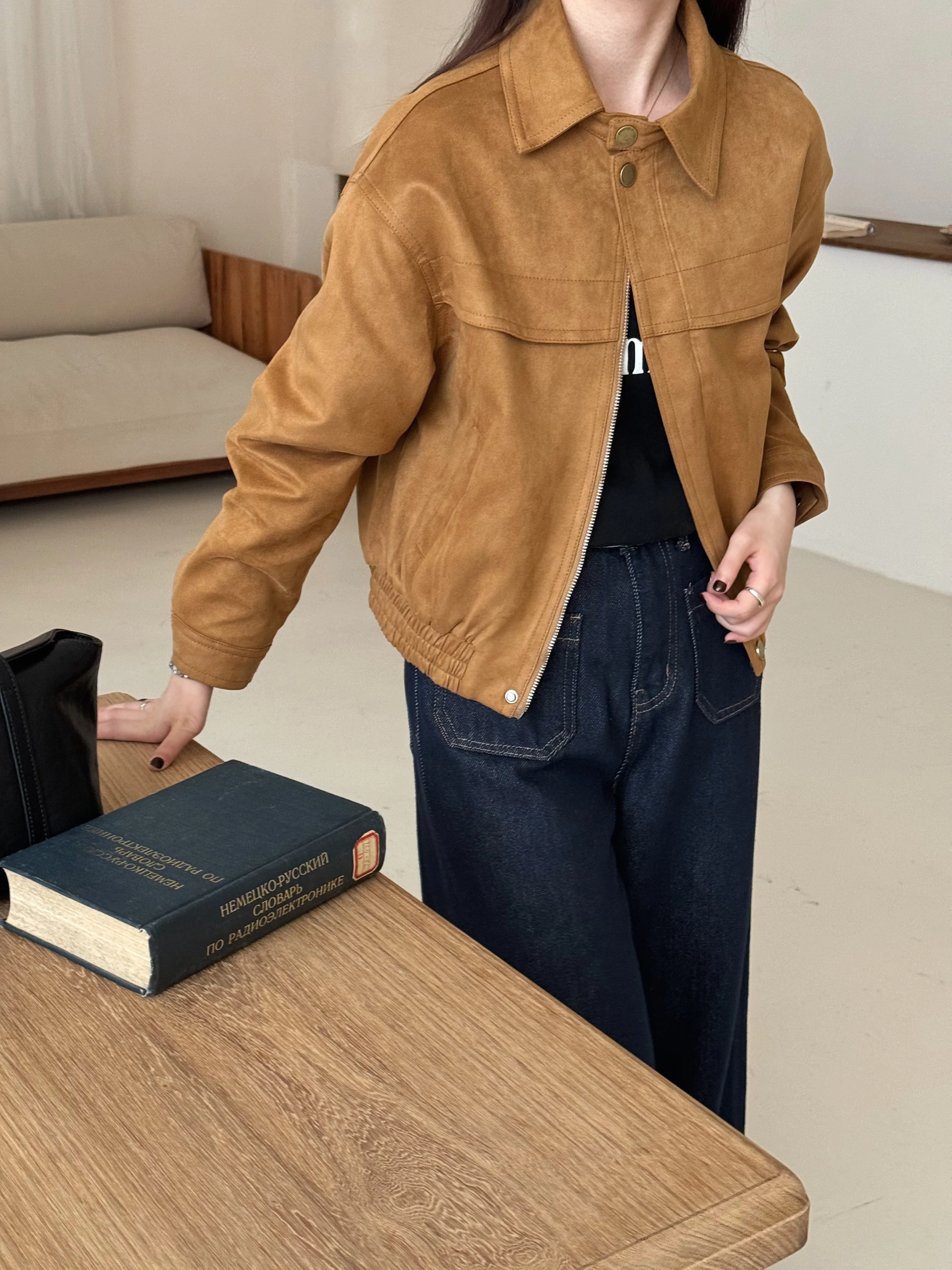 

Свободная и красивая мотоциклетная куртка French Maillard в стиле ретро