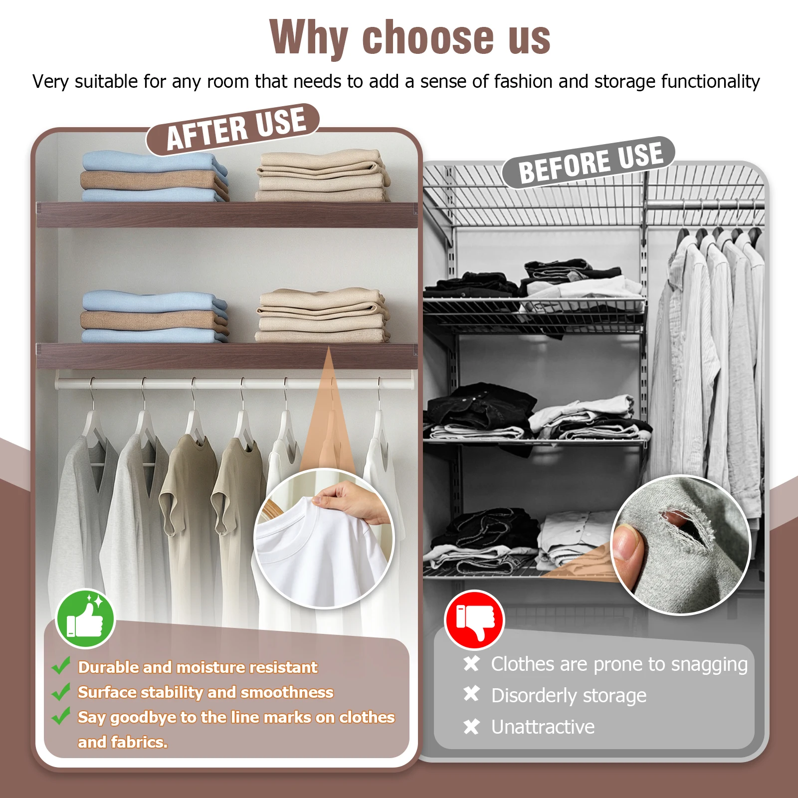 

Набор из 4-х проволочных покрытий для полок, толщиной 0,32 дюйма, влагостойкие, легко чистятся и устанавливаются, для кухни, дома, гаража, для хранения вещей.