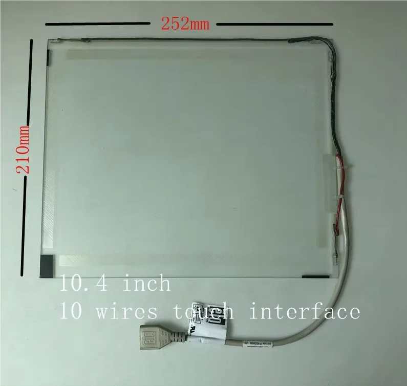 

SCN-IT-FLT10.4-0B4-003 Original 10.4'' 10 wires Touch Screen Panel For elo