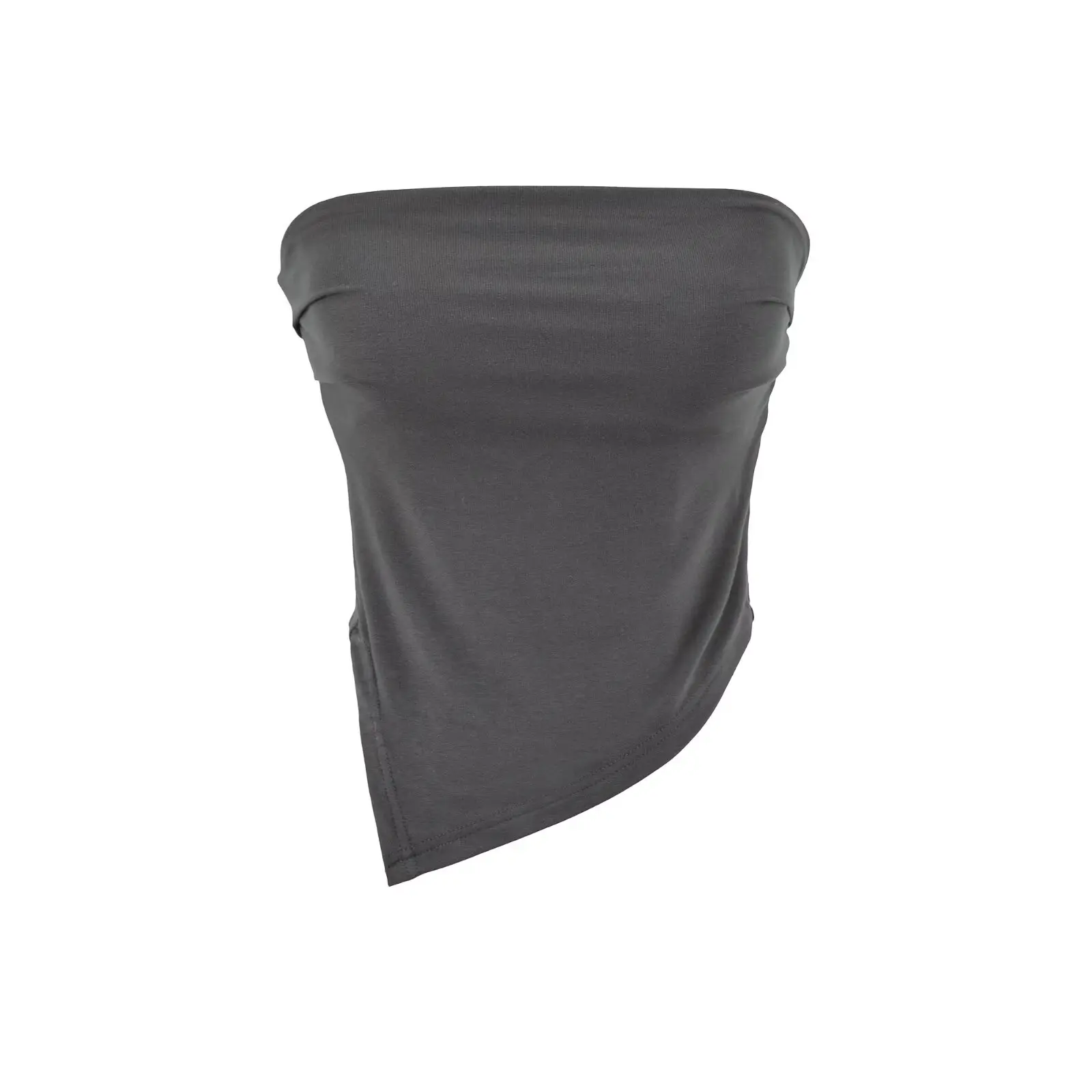 Pure Desire Sexy Striped Tube Top Vest Women's Summer Slimming Strapless Wrap Chest Top with Chest Pad Short Length Outerwear