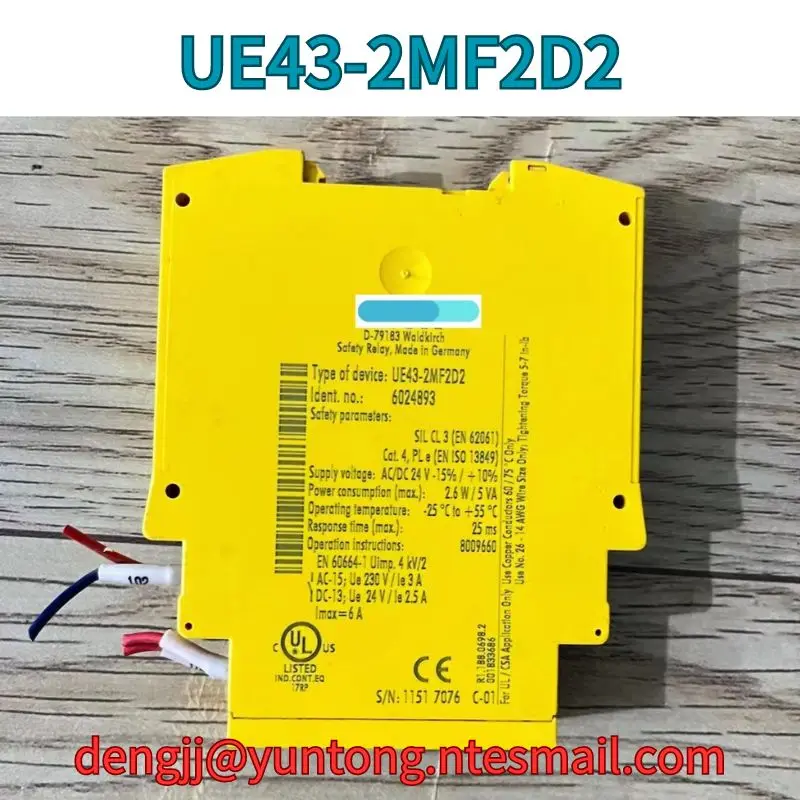 Used UE43-2MF2D2 Safety Relay test OK Fast Shipping