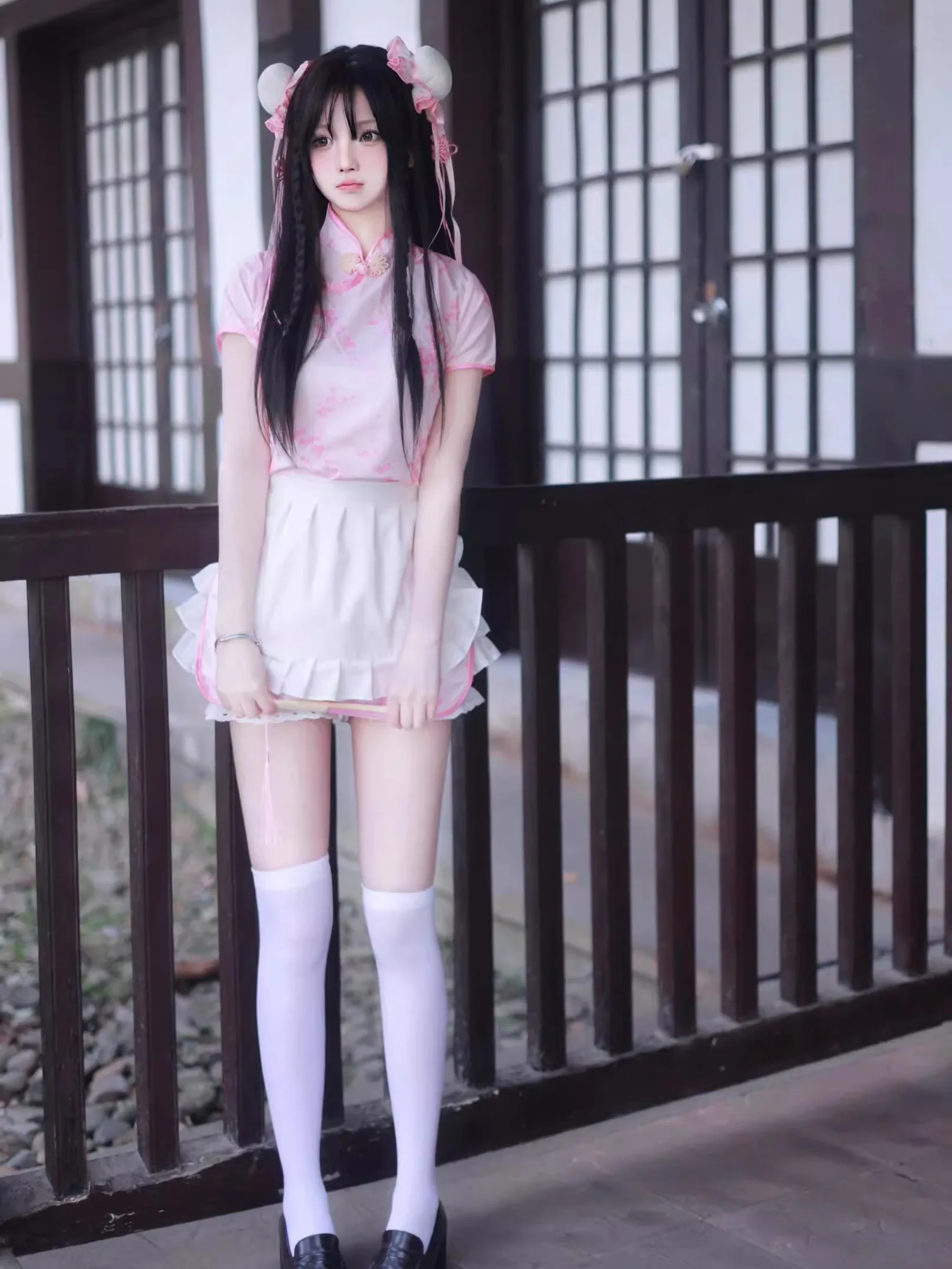 جديد الصينية Sle Dr loween Cisas Cosplay orm ort Sve خادمة orm ort ملابس يومية