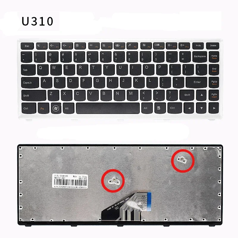 New laptop keyboard compatible for Lenovo IdeaPad U310 U410 z460a z465g Z460 u460 u460a z465 z460g z465a