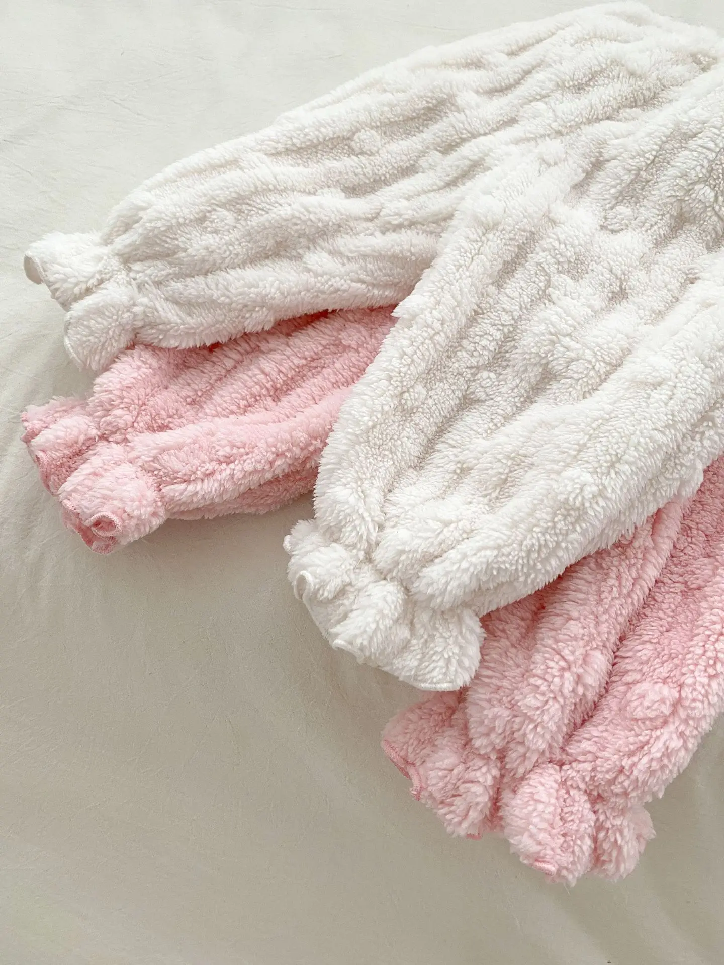 Ensembles de pyjama rembourrés à manches longues pour bébés filles et garçons, vêtements d'intérieur décontractés, tenues en peluche pour enfants nouveau-nés, automne, hiver, 2 pièces