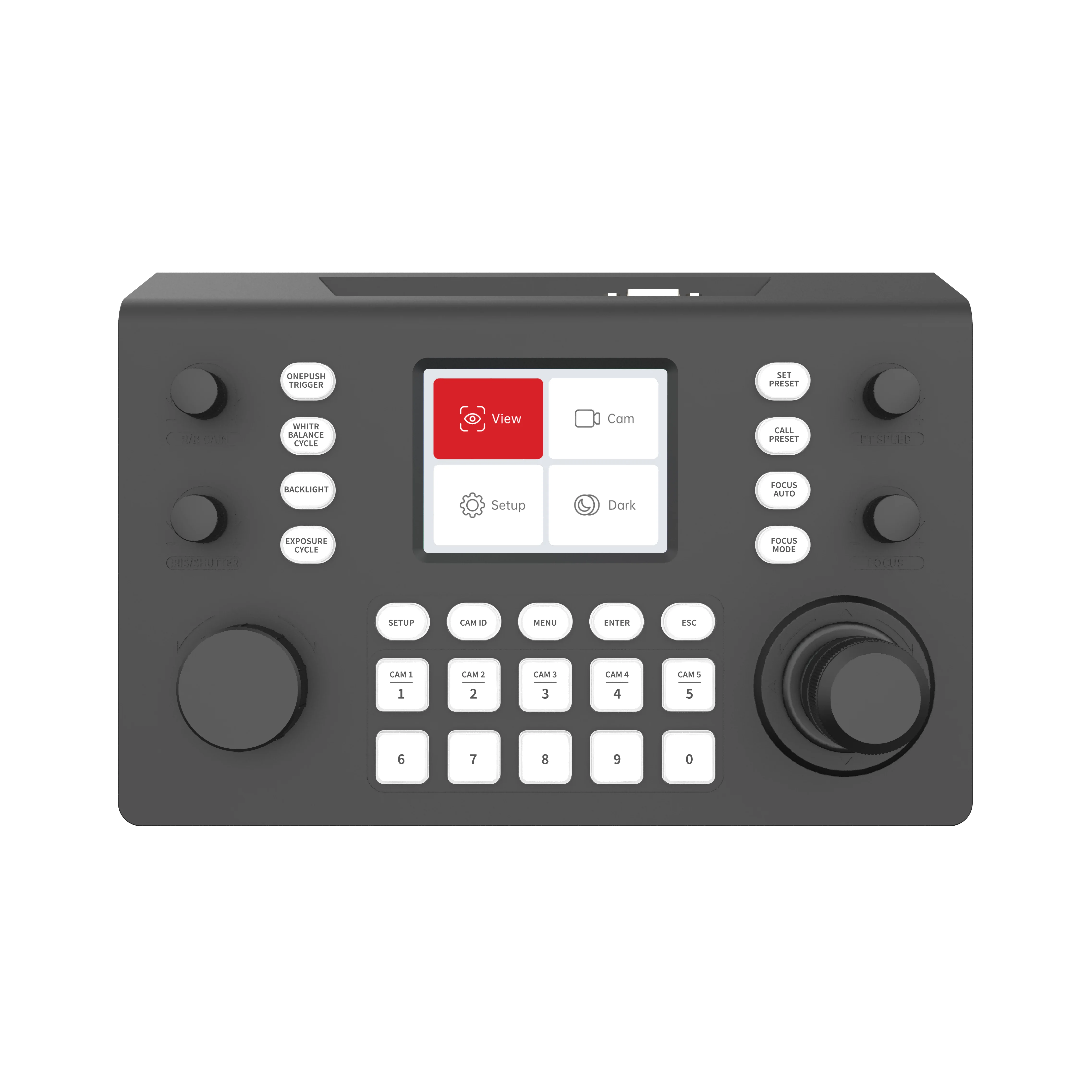 Two/ Three Dimensional Joystick and Multiple Knob  Groups for Precise Control 3D Decode Video Conference PTZ Controller SK-CV08