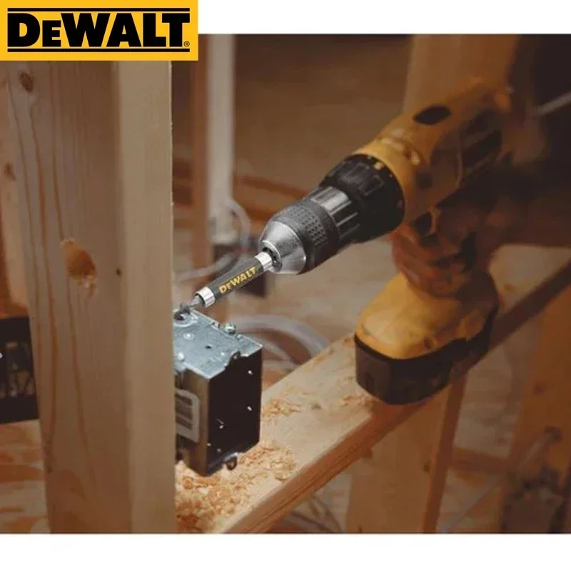 DEWALT DW2054 Magnetic Drive Guide Drill Bit Hex Shank 1/4in Electric Screwdriver Compact Guide Sleeve Power Tool Accessories