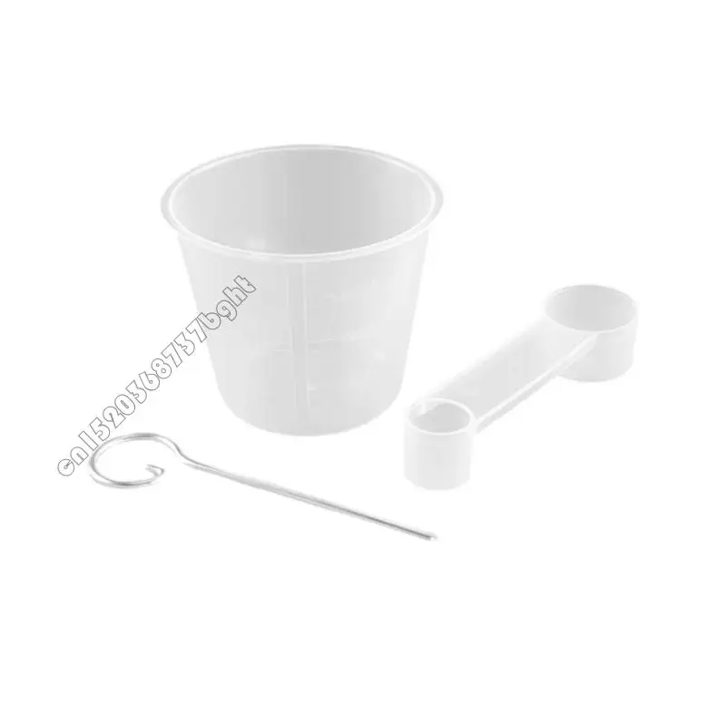 4XFB Professional Bread Maker Accessories Measuring Cup Spoon with Removable Paddle