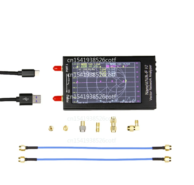 

V2 F 50k-3G Vector Network Analyzer 4.3 inch HF VHF UHF