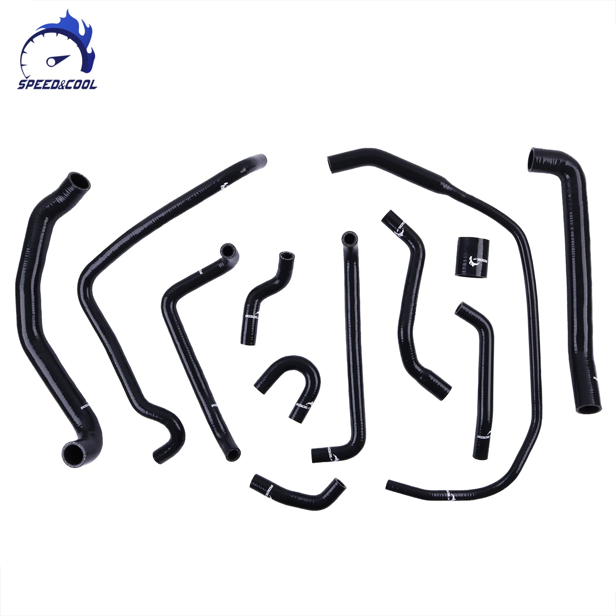 SPEED&COOL For 1987-1990 Ford Sierra Cosworth 2WD T3 Original 1988 1989 Silicone Coolant Hose Kit