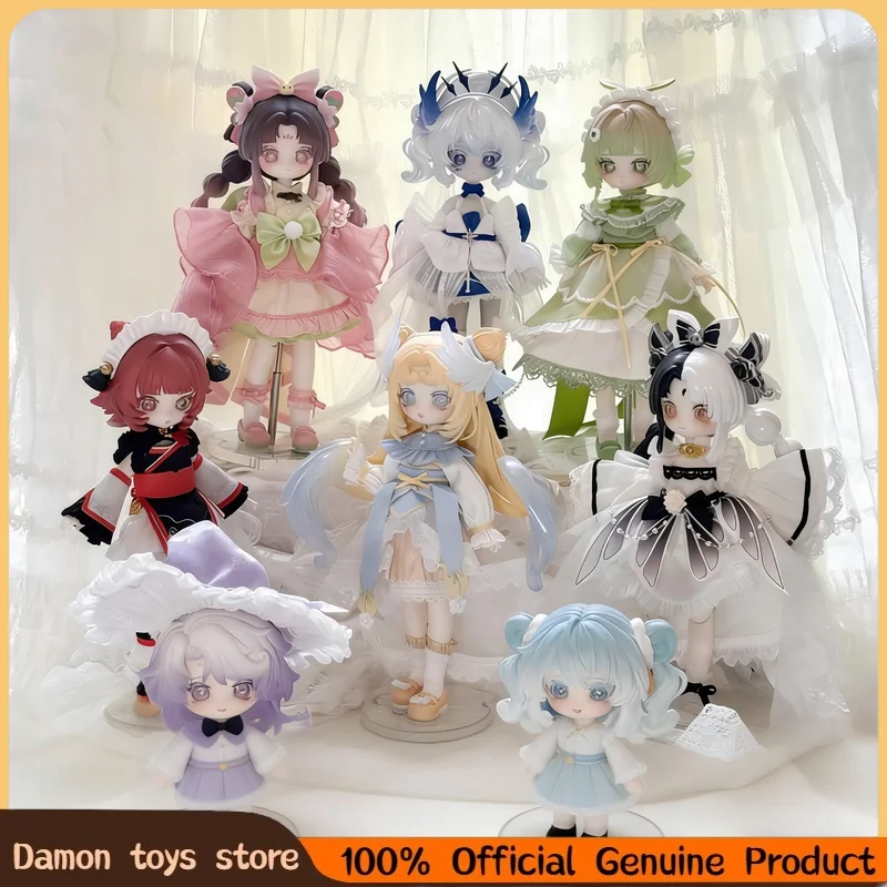 

Оригинальные коллекционные фигурки Kikura BJD Solar Term Healing Series, 12-точечные подвижные фигурки, модные коллекционные игрушки, подарок на день рождения