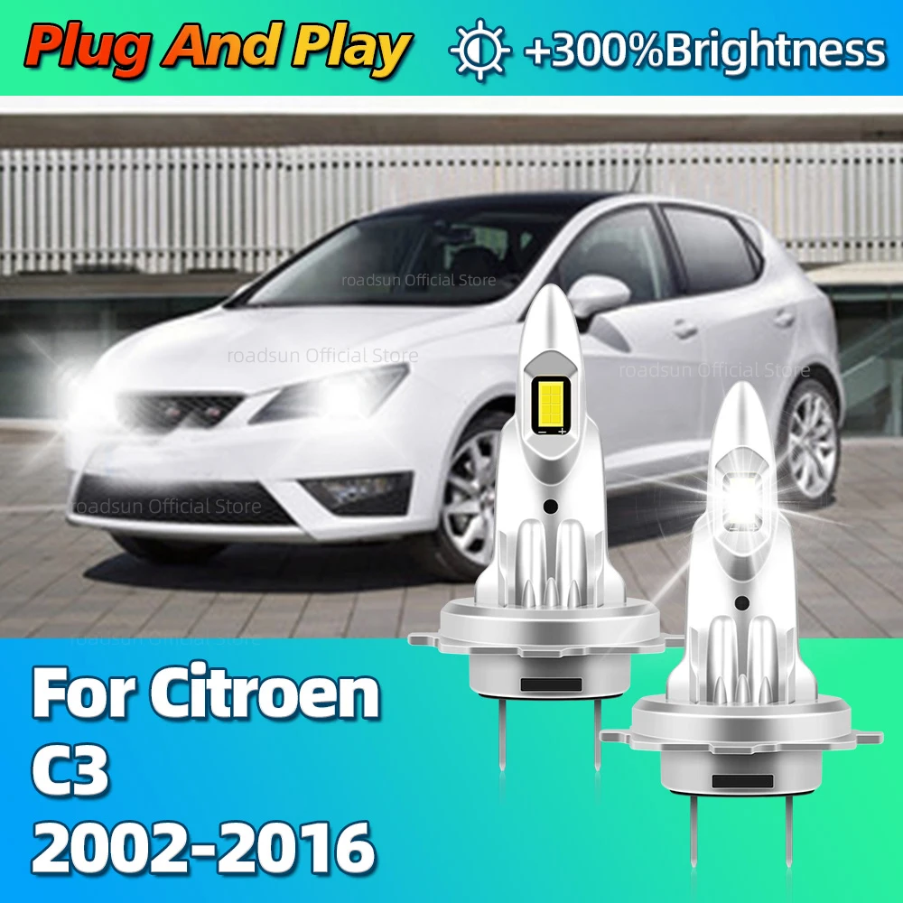 

Светодиод Шина CAN свет 180W Мини передняя фара размера 1:1 беспроводная автомобильная фара для Citroen C3 2002 2003 2004 2005 2006 2007 2008-2009