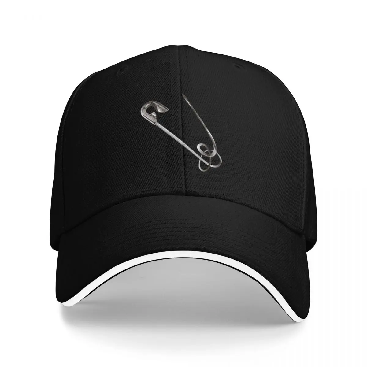 

RUNAWAY STEPH Design Paper Clip Safety Pin Baseball Cap Luxury Man Hat Golf Hat Man sun hat Golf Wear Men Women's