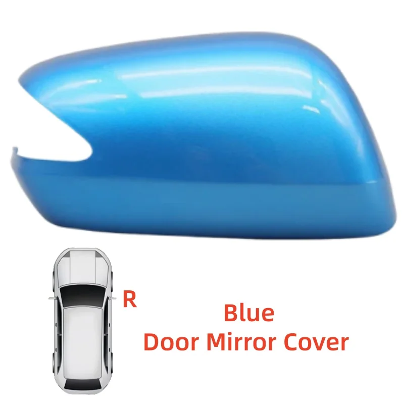 YOYO لهوندا جاز صالح GE 2009 2010 2011 2012 2013 ABS كروم تصفيف السيارة مرآة الباب قذيفة تعديل السيارات الملحقات