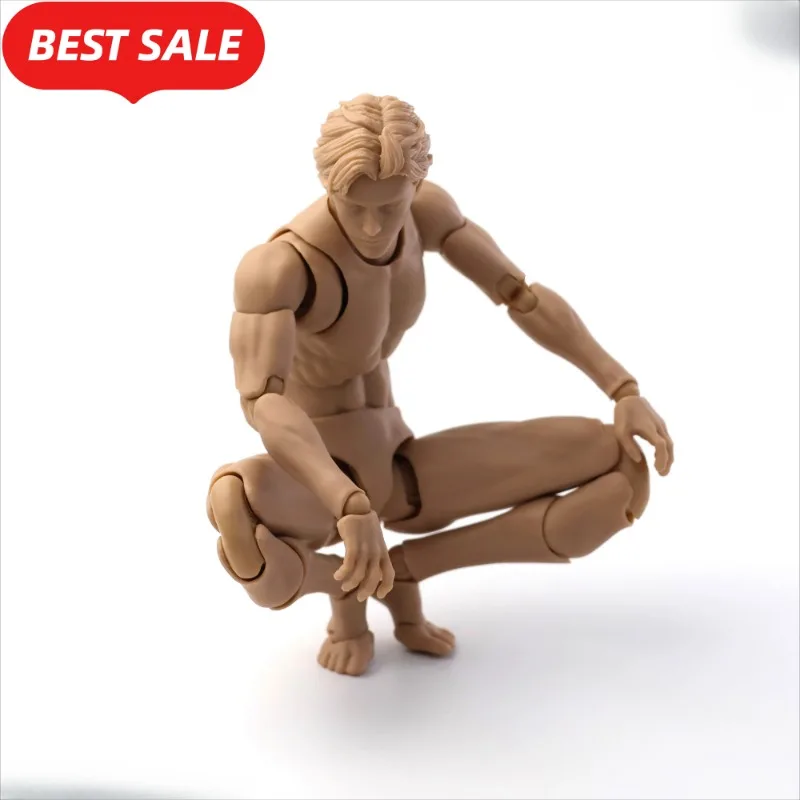 

Presale Mirrfig 1/12 Scale Lean Male Soldier Body Flexible Joint Comic Figure Toys Yellow Skin White Skin Toy Figures Model