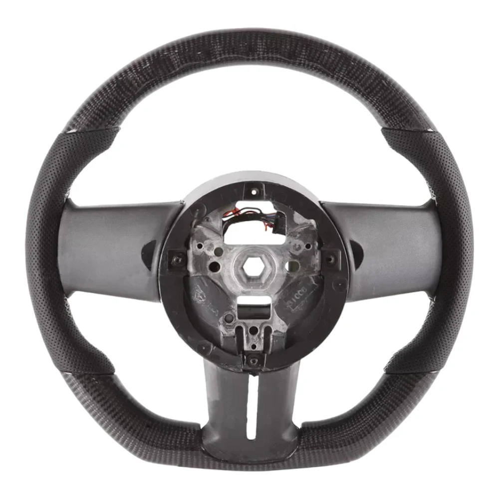 Carbon Fiber Steering Wheel Compatible with Ford Mustang GT500 GT350 2012 Steering Wheel , 100% tested well